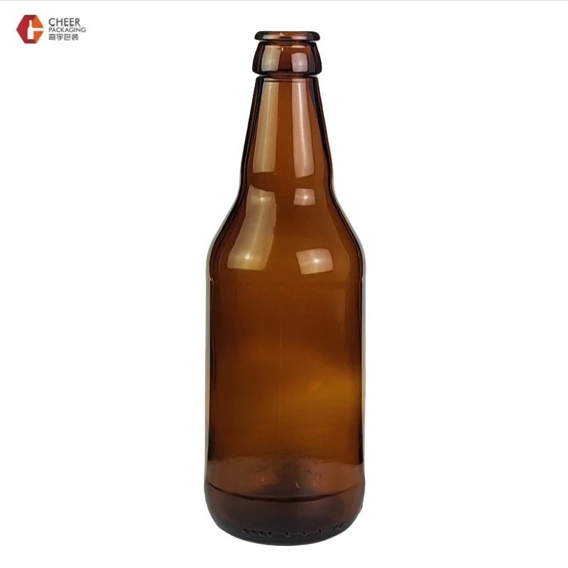 Ikke-genanvendt 330 ml glasølflaske